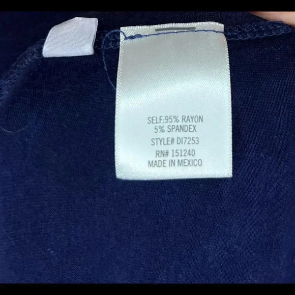 ALYA navy sleeveless swing dress Size Small - Picture 7 of 9